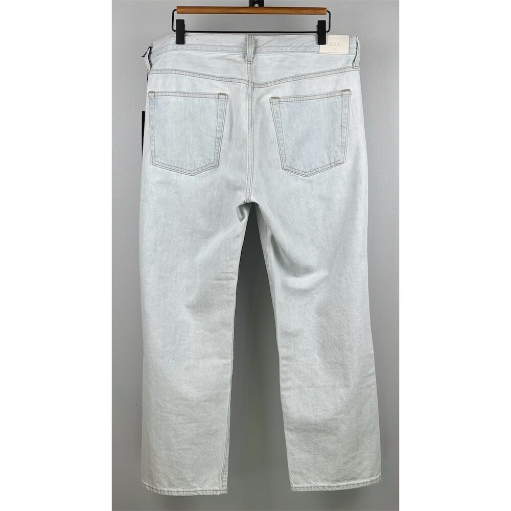 Edwin Kali Ankle Jeans Women’s Size 32 Light Wash Straight High Rise - Picture 2 of 8